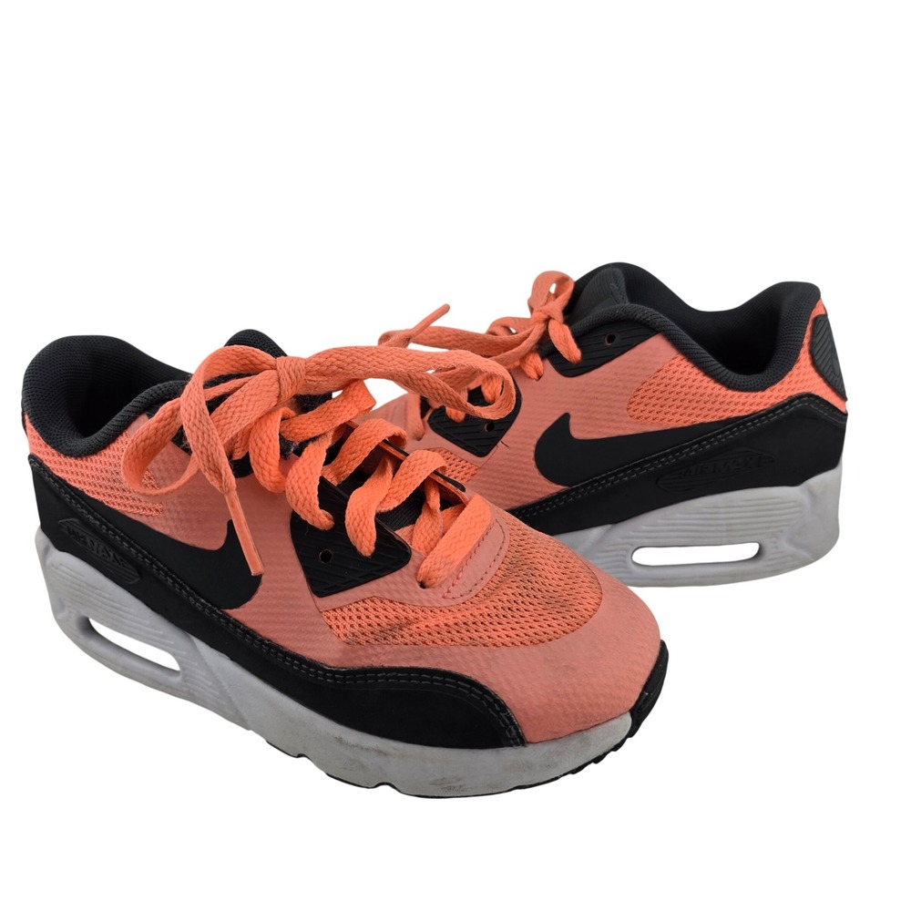Nike Air‎ Max 90 Ultra 2.0 GS Mesh Sneakers 12C Lava Glow FAIR Sporty Comfort